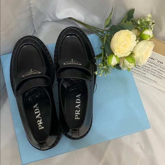 Prada Black Loafers - Picture 3 of 4